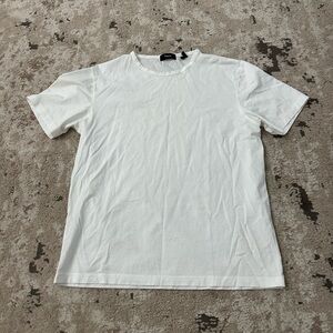 Theory Men’s White Short Sleeve T-Shirt Size Medium